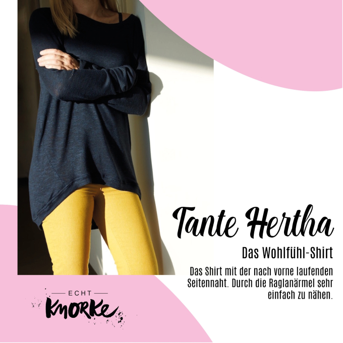 E-Book Echt Knorke Shirt Tante Hertha, duits