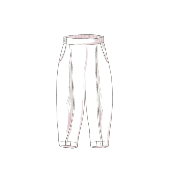 Patron pantalon femme pdf Die luftige Lilo Echt Knorke, en allemand