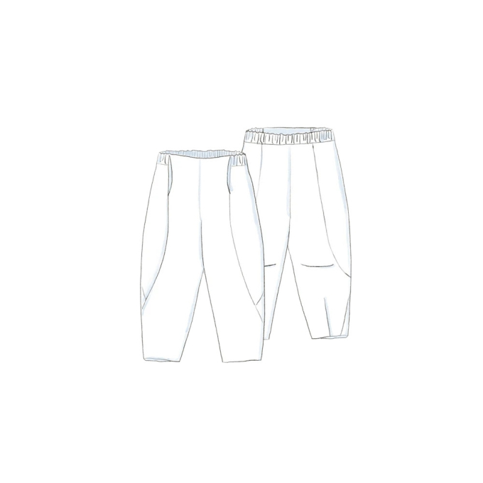 Patron pantalon femme pdf Die putzige Paula Echt Knorke, en allemand