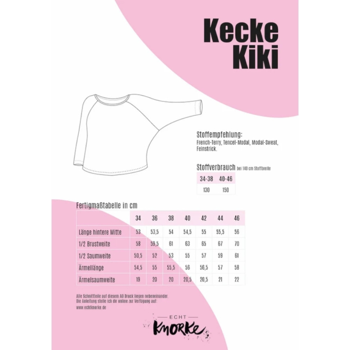 E-Book Echt Knorke Kecke Kiki Damenshirt