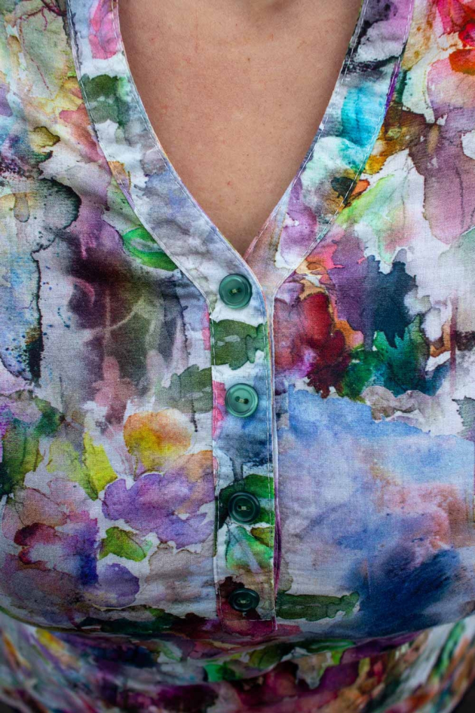 E-book Einfach anziehend, dames blouse Duft einer Blumenwiese, Duits