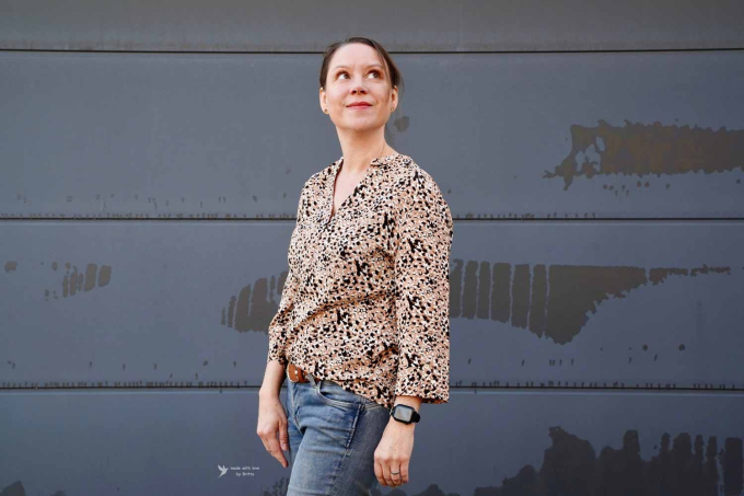 E-book Einfach anziehend, dames blouse Duft einer Blumenwiese, Duits