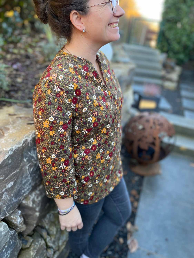 E-book Einfach anziehend, dames blouse Duft einer Blumenwiese, Duits