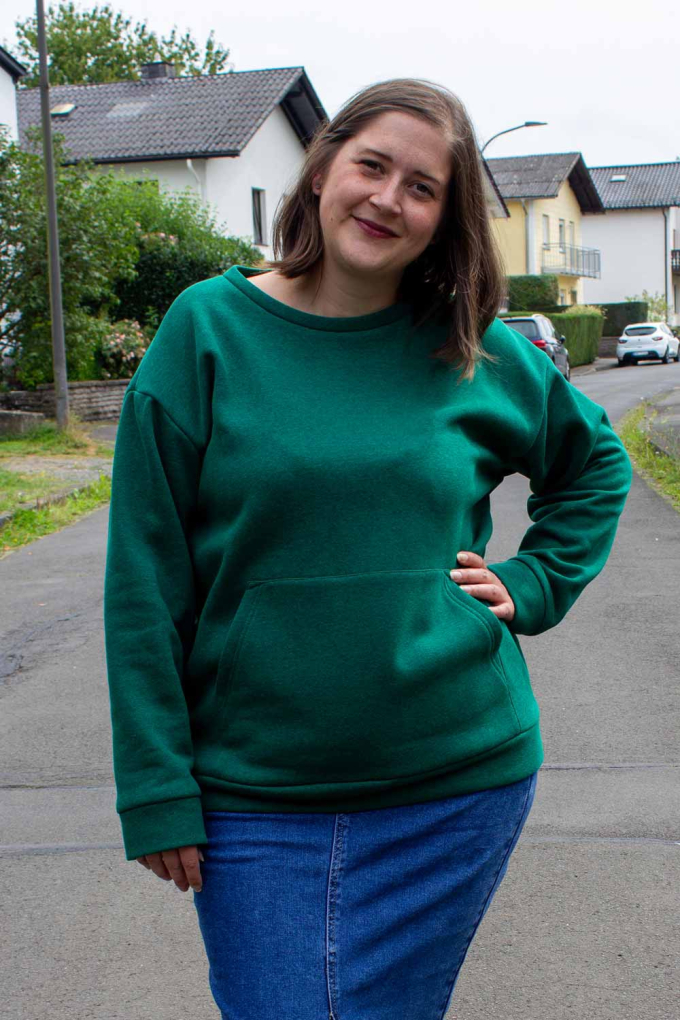 E-book Einfach anziehend Dames Hoodie Ein buntes Leben, Duits