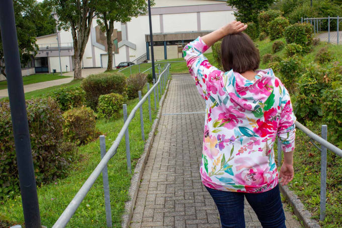 E-book Einfach anziehend Dames Hoodie Ein buntes Leben, Duits