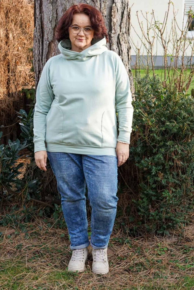 E-book Einfach anziehend Dames Hoodie Vor allem bequem, Duits