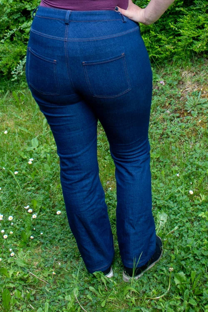 E-Book Einfach anziehend Der blaue Pfad 64 - 124 High Waist Jeans Damen