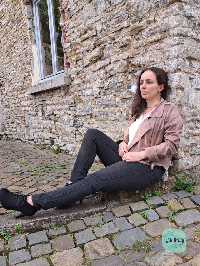 Patron veste biker femme pdf Eine Brise Leichtigkeit Einfach anziehend, en allemand