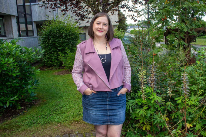 Patron veste biker femme pdf Eine Brise Leichtigkeit Einfach anziehend, en allemand