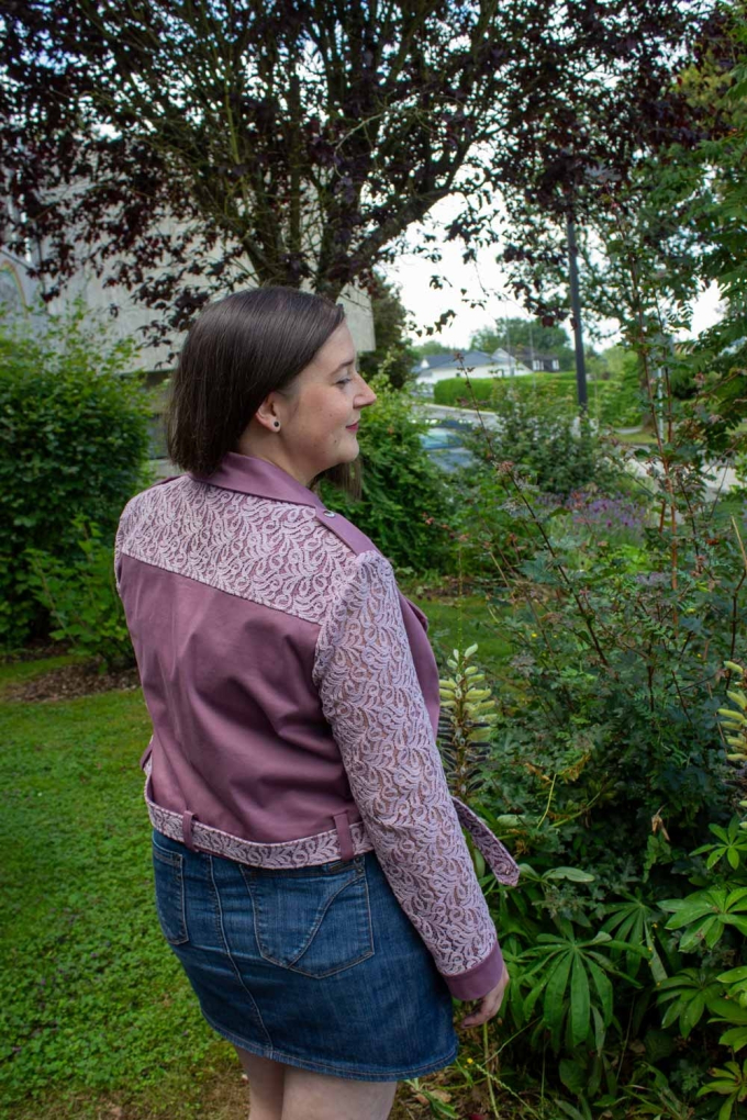 Patron veste biker femme pdf Eine Brise Leichtigkeit Einfach anziehend, en allemand