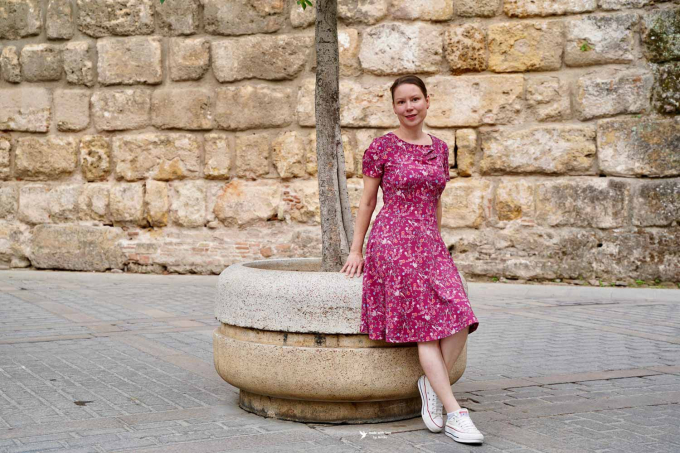E-Book Einfach anziehend Kleid Voll in Schwung