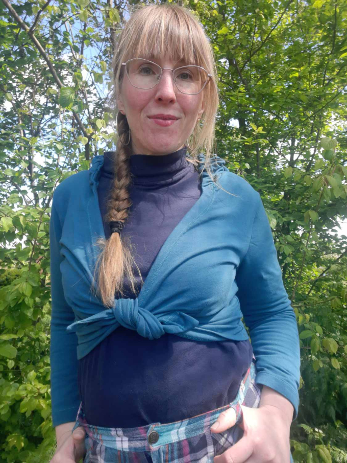 E-book Einfach anziehend Wickeljacke Mach mal Om, Duits