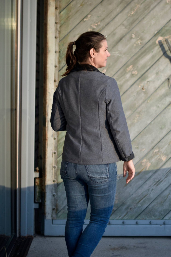 Patron veste femme pdf Paulista 34-46 Erbsünde, en allemand
