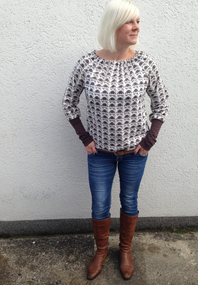 Patron blouse / tunique / robe femme pdf Superbia, en allemand