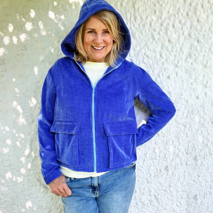 E-Book Erbsünde Boxy Jacke Jacarei Damen