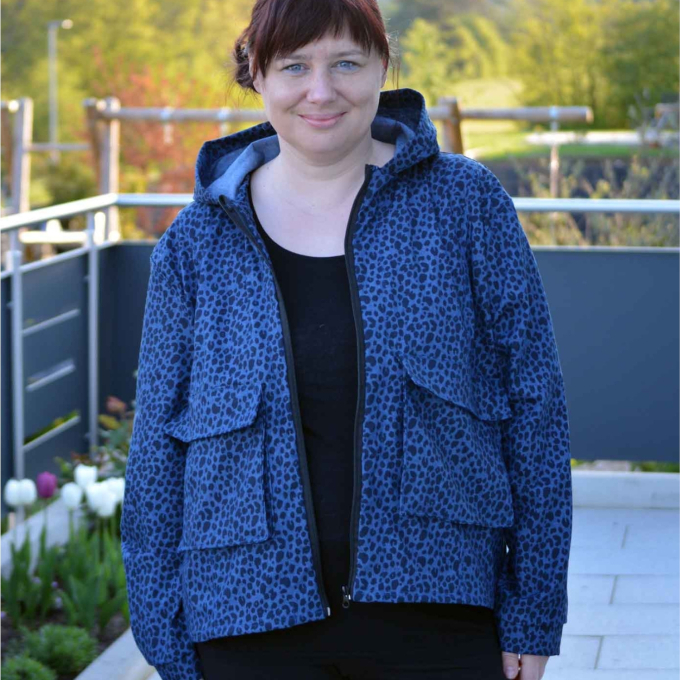 E-Book Erbsünde Boxy Jacke Jacarei Damen