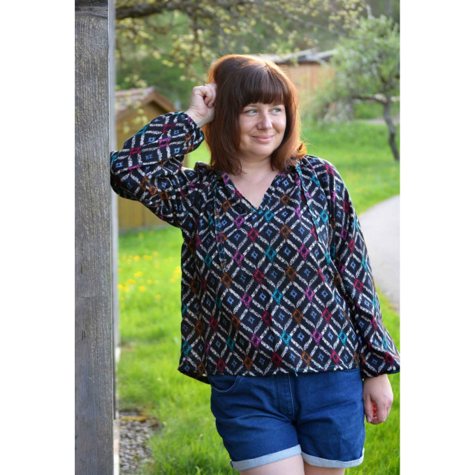 E-book Erbsünde damesblouse / Jurk / Tuniek Latana, Duits