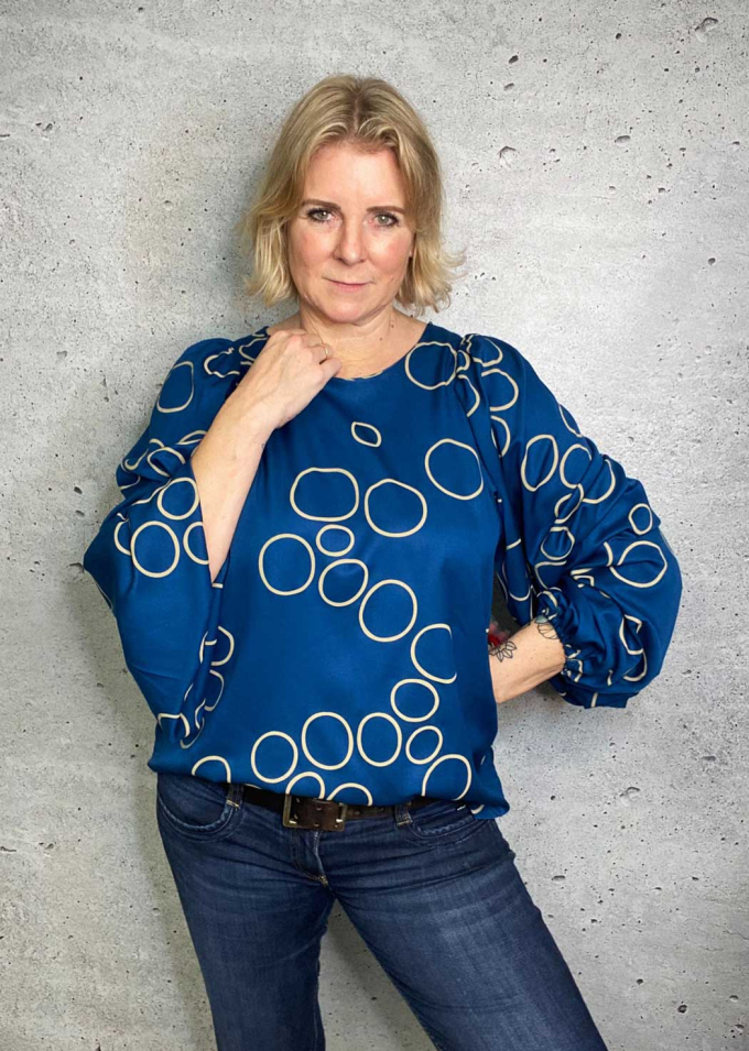 E-book Erbsünde Damen Bluse Fabulosa, Duits