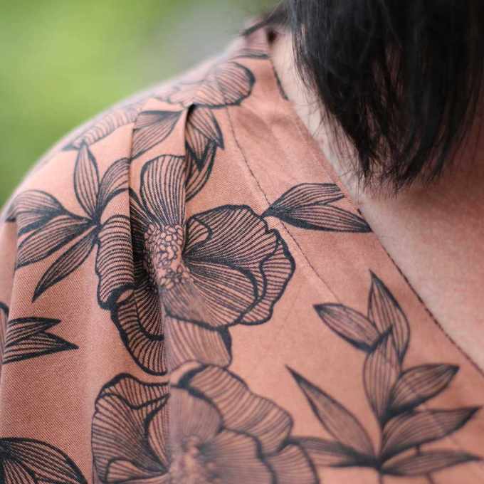 E-Book Erbsünde damesblouse Manaus, Duits