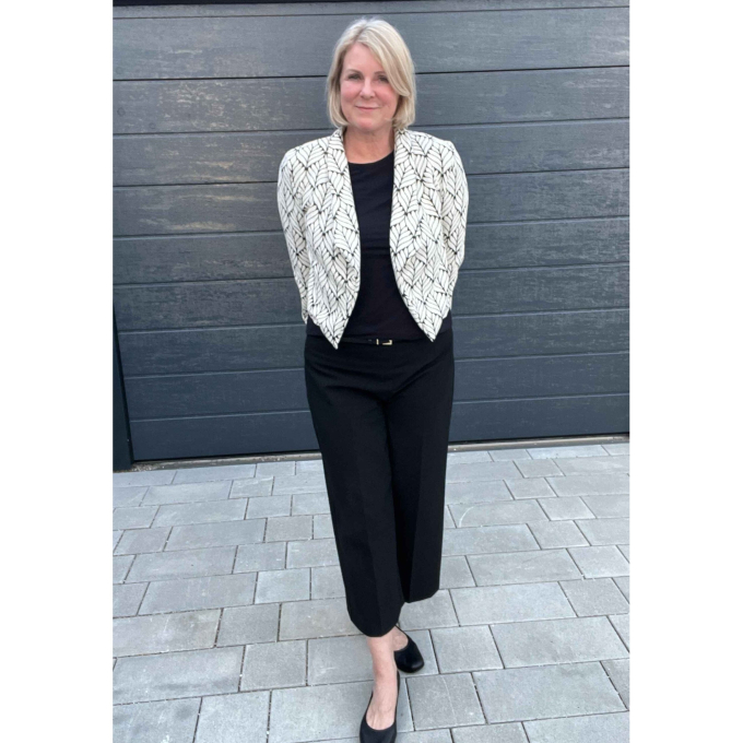 E-Book Erbsünde Damen Jersey Blazer Lilia
