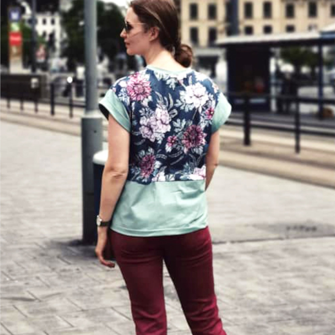 E-Book Erbsünde daes T-Shirt/Jurk Uva, Duits