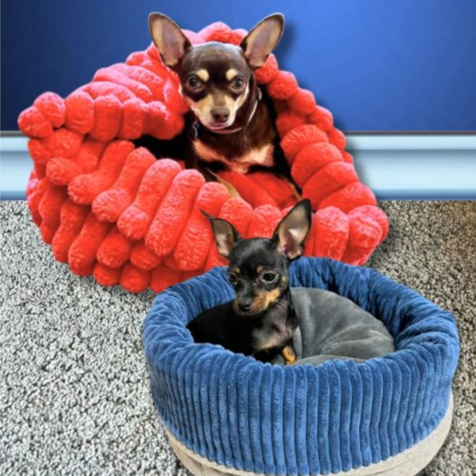 Patron panier ou corbeille pour chiens et chats pdf Sissi Erbsünde, en allemand