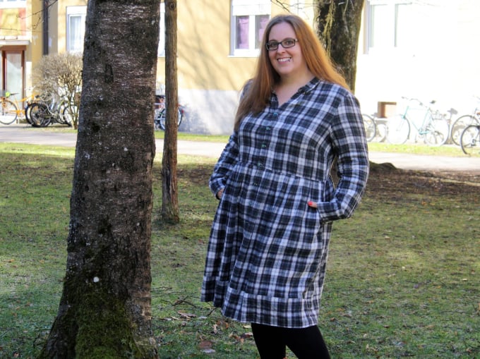 E-Book Erbsünde Hemdblusenkleid Bella Dona