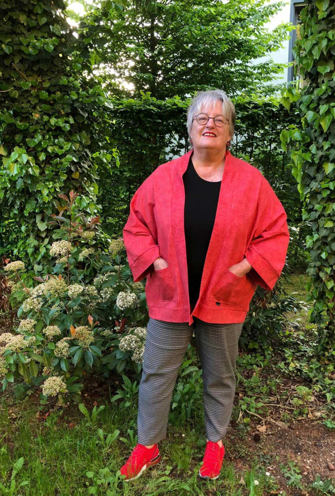 E-book Erbsünde Kimono Jacke ALVORADA, Duits