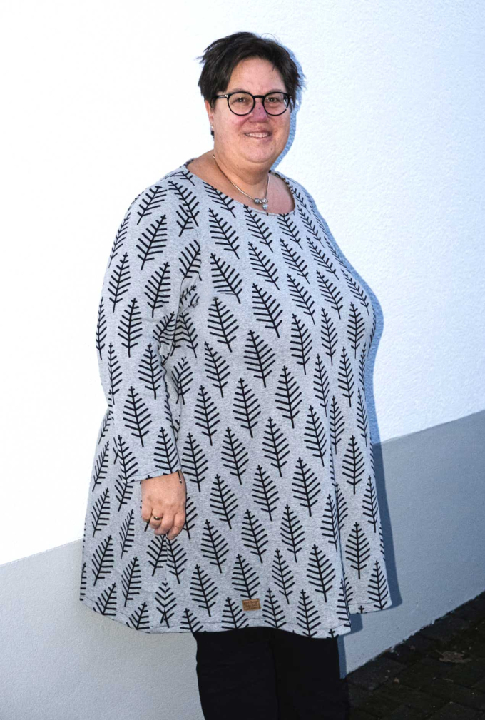 E-book Erbsünde Kleid - Tunika Delicia Curvy, Duits