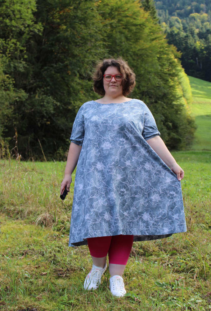 E-book Erbsünde Kleid - Tunika Delicia Curvy, Duits