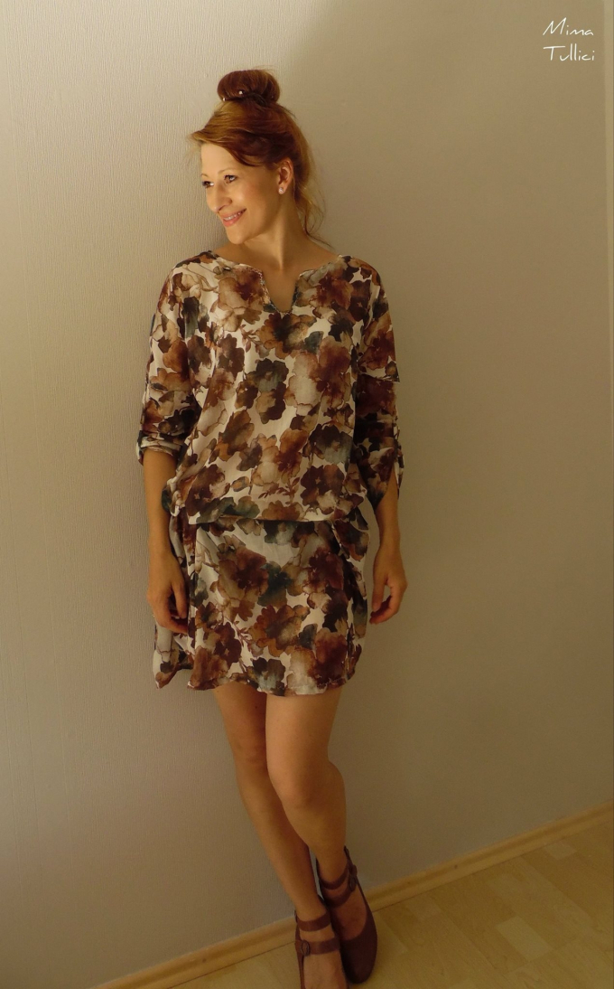 Patron blouse / tunique femme pdf Lucia Erbsünde, en allemand