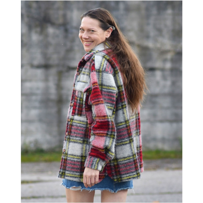 E-Book Erbsünde Oversize Hemdjacke Osasco Damen