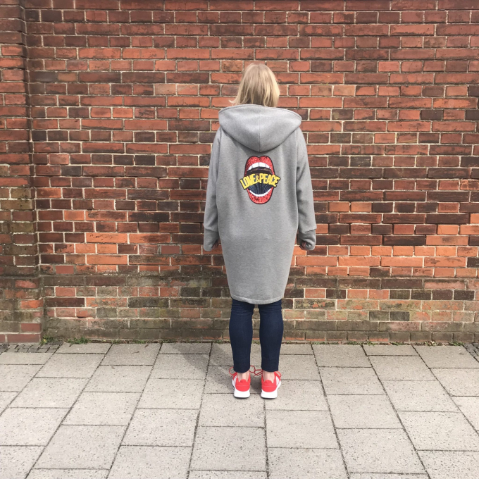 Patron manteau oversize femme pdf Morcego Erbsünde, en allemand