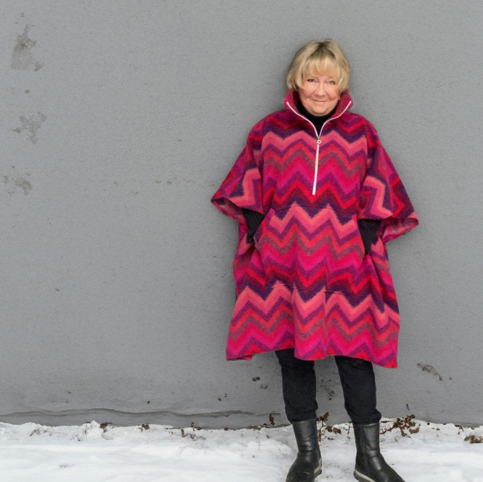 E-book Erbsünde Oversize Poncho Hera, Duits