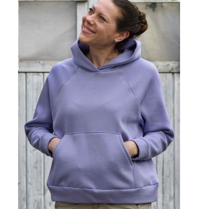 E-book Erbsünde Oversize Raglan Hoodie AVELA, Duits