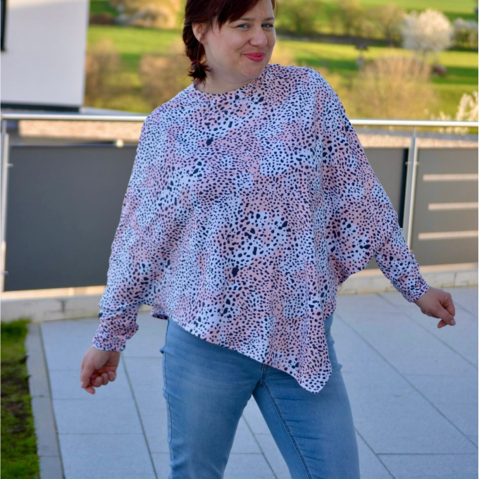 Patron pullover pancho femme pdf Canto Erbsünde, en allemand