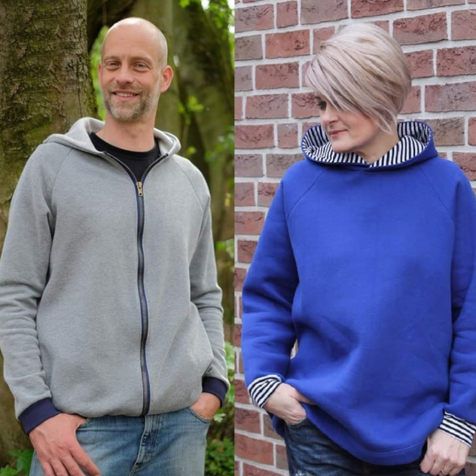 E-Book Erbsünde Unisex Raglanhoodie - Kapuzenjacke Cactus, duits