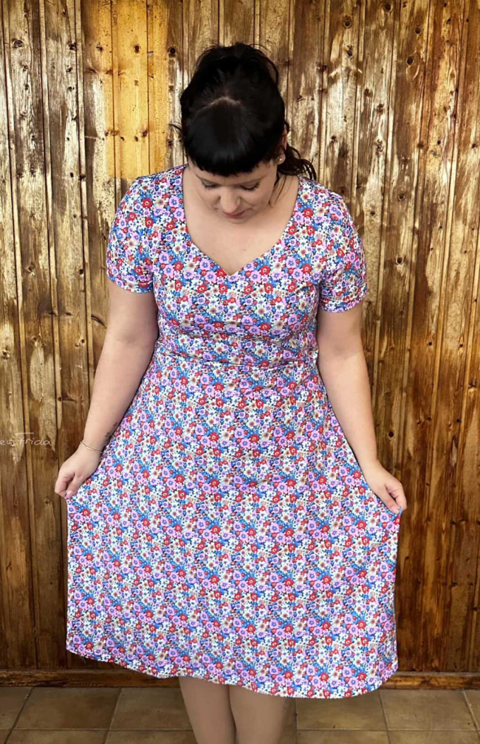 Patron robe femme pdf Floriana Erbsünde, en allemand