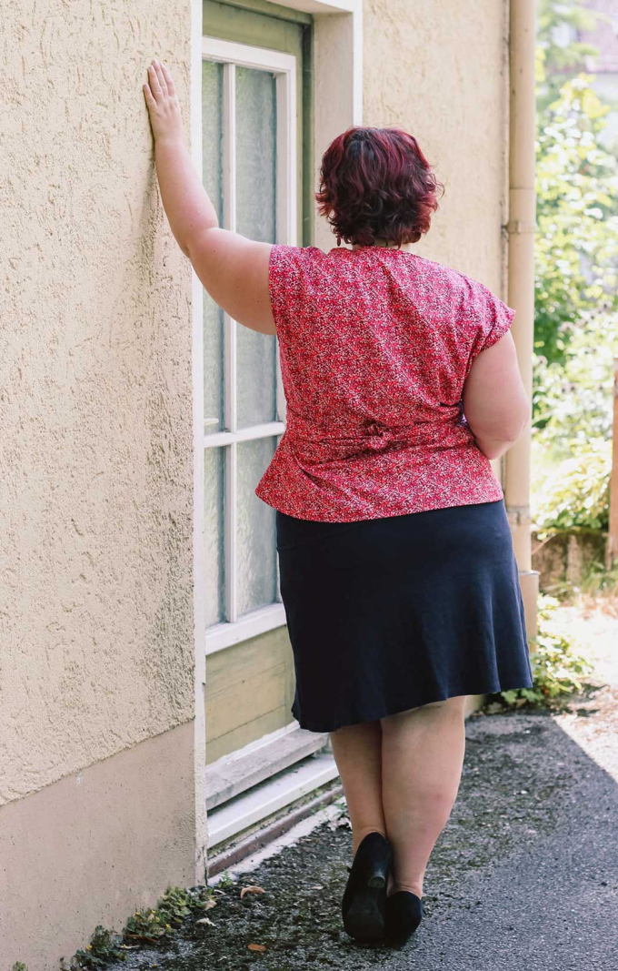 E-book Erbsünde damesblouse OLIVIA, Duits