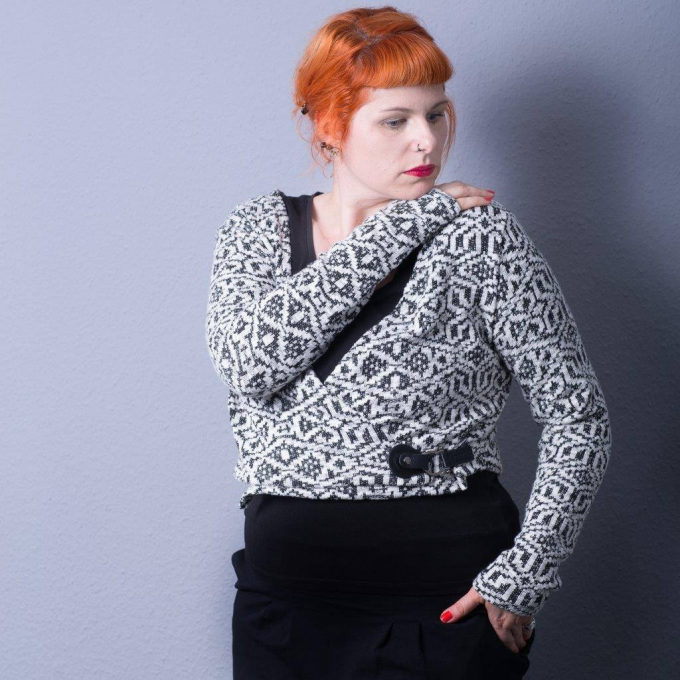 E-Book Erbsünde Wickeljacke - Wickelbolero Dona Mariposa, german
