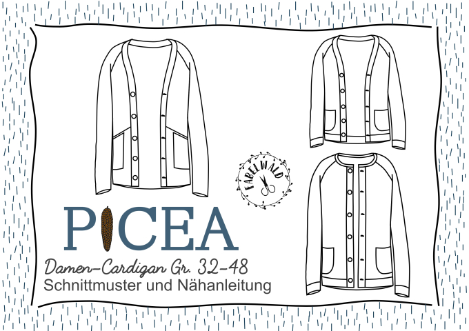 E-Book Fabelwald Cardigan Picea