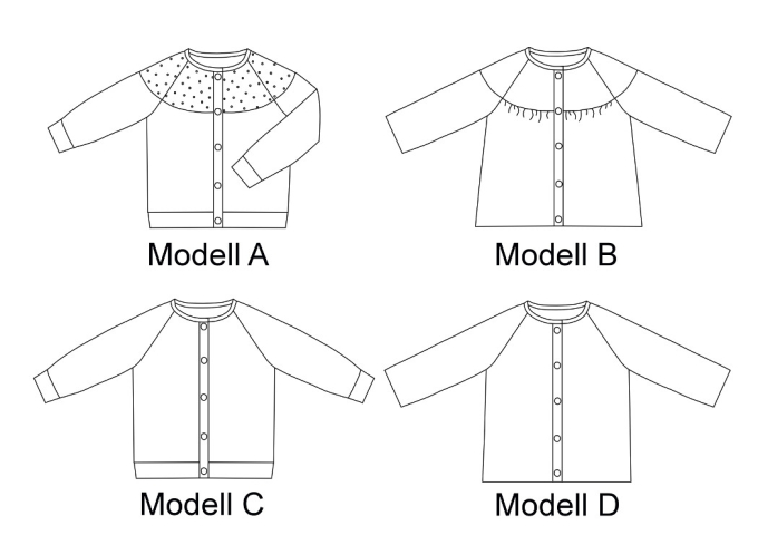 E-Book Fabelwald Kinder Cardigan Kathi, german
