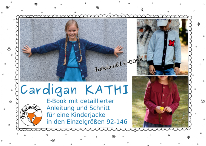 E-Book Fabelwald Kinder Cardigan Kathi, german