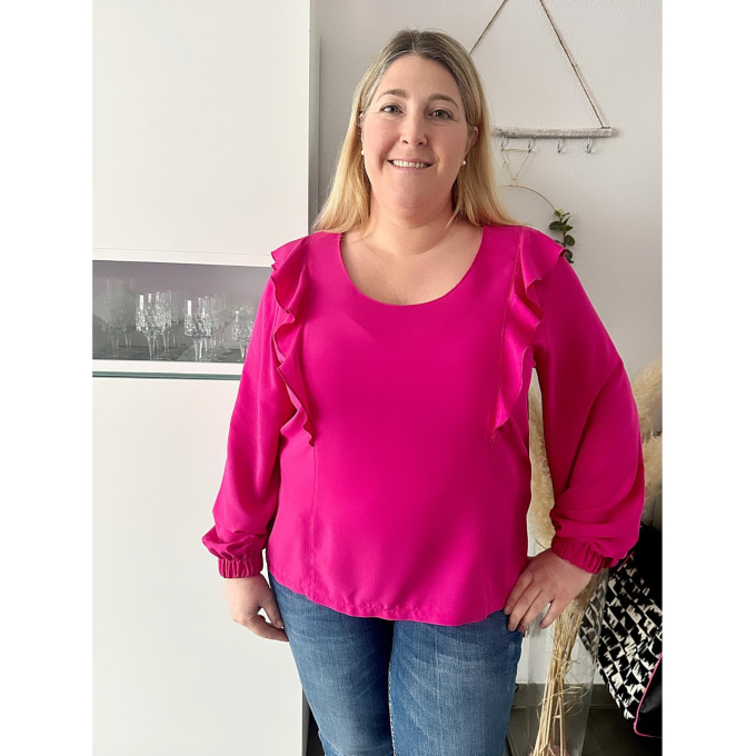 Patron blouse / top femme pdf Maribell Fadenkäfer, en allemand