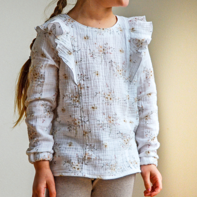 Patron blouse / top enfant pdf Maribell Fadenkäfer, en allemand