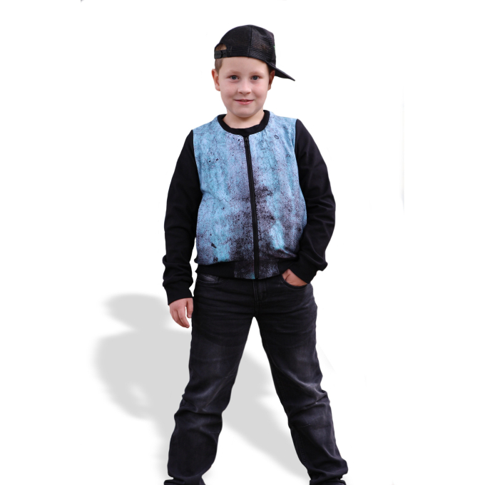 Patron veste enfant pdf College Fadenkäfer, en allemand