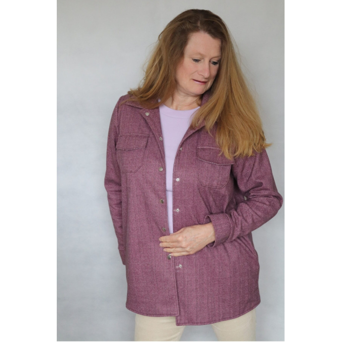 Patron veste femme pdf Fadenkäfer, en allemand