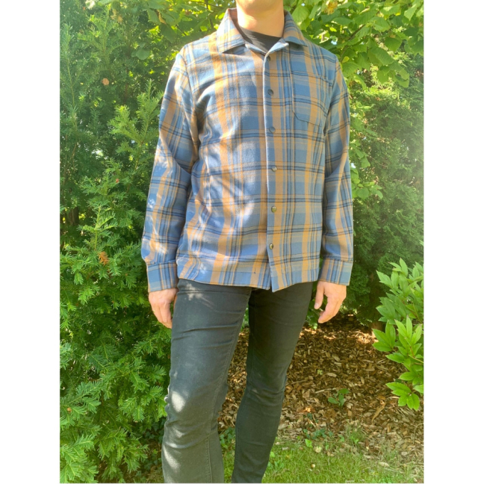 Patron veste homme pdf Fadenkäfer, en allemand