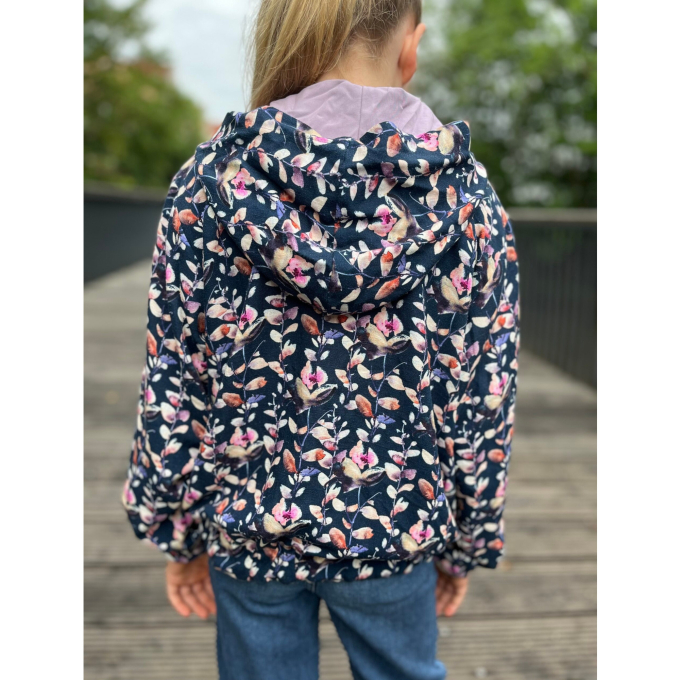 Patron veste enfant pdf Kira Fadenkäfer, en allemand