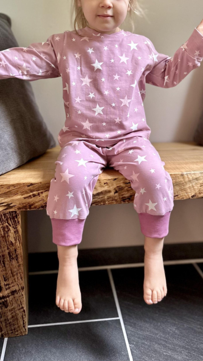Patron pyjama enfant pdf Fadenkäfer, en allemand